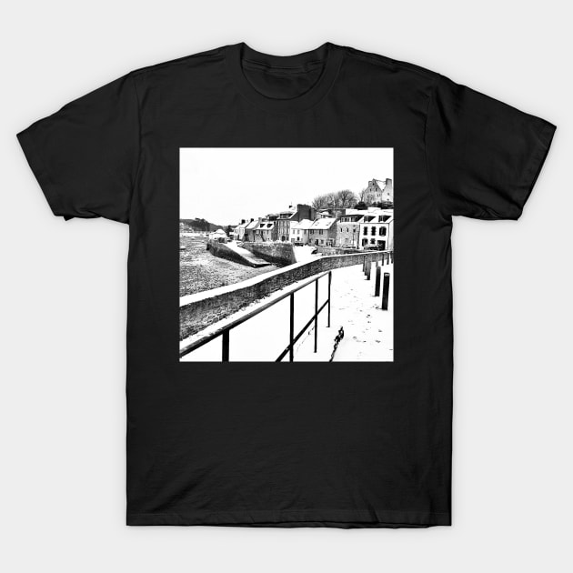 Snow at Drellac'h T-Shirt by rollier
